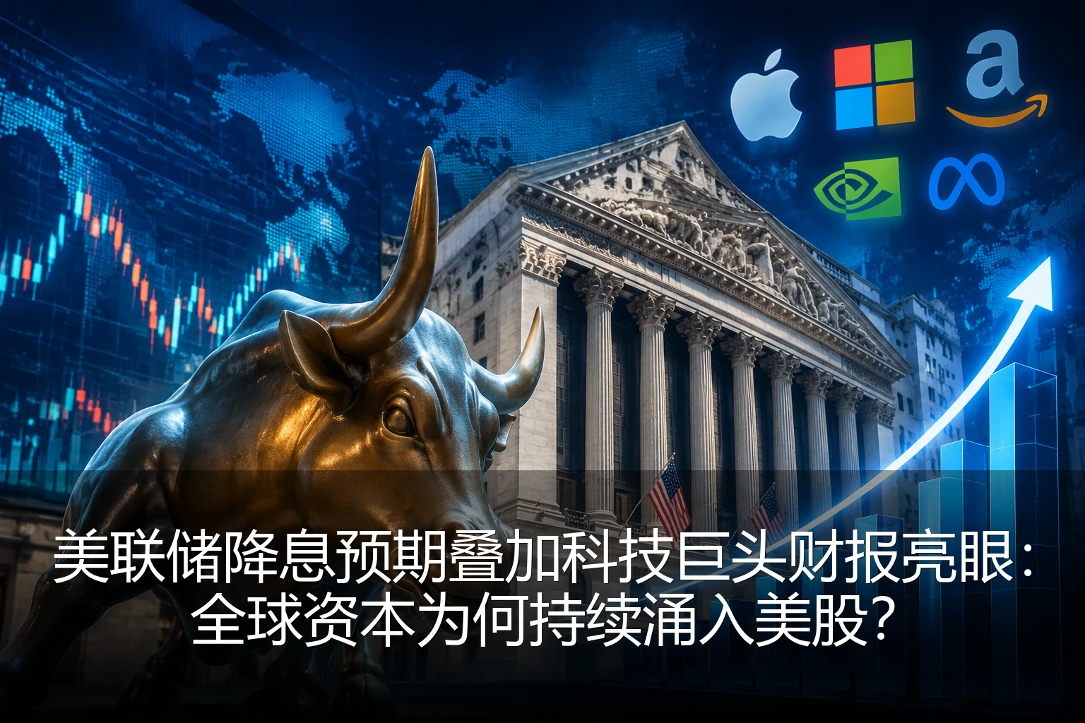 美联储降息预期叠加科技巨头财报亮眼：全球资本为何持续涌入美股？