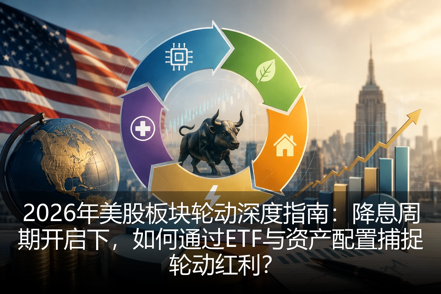 2026年美股板块轮动深度指南：降息周期开启下，如何通过ETF与资产配置捕捉轮动红利？