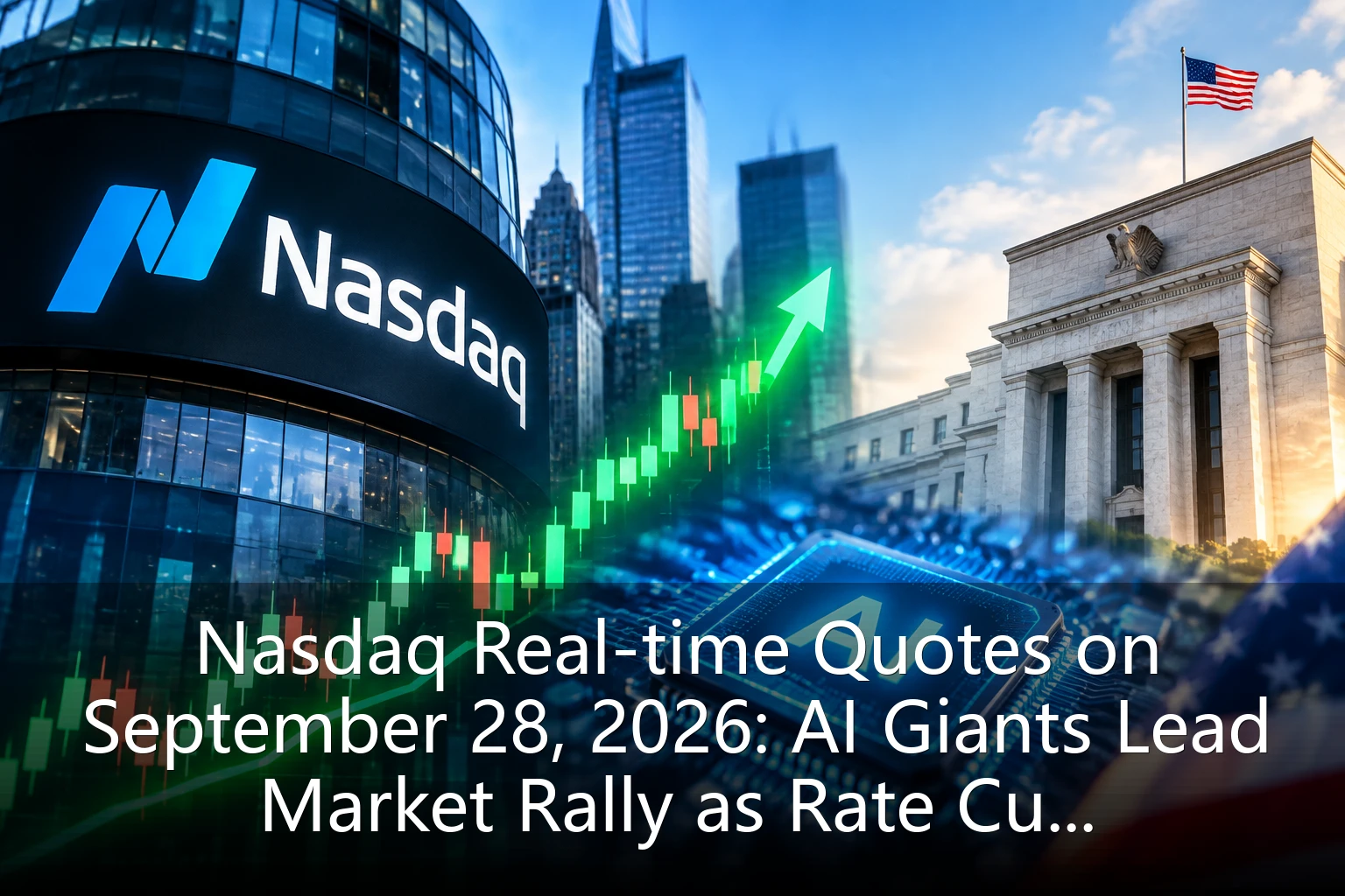Nasdaq Real-time Quotes on September 28, 2026: AI Giants Lead Market Rally as Rate Cut Expectations Boost Confidence