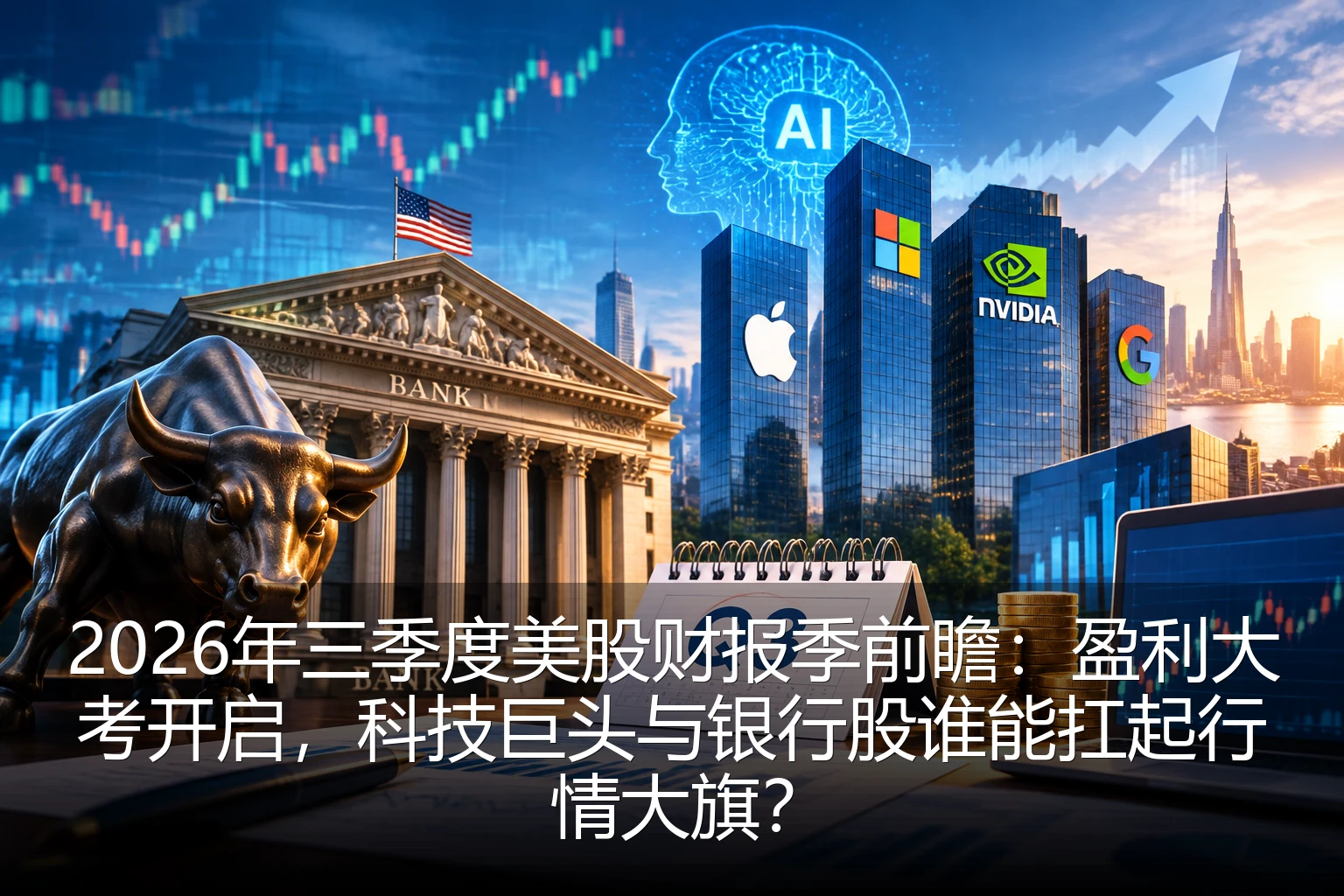 2026年三季度美股财报季前瞻：盈利大考开启，科技巨头与银行股谁能扛起行情大旗？